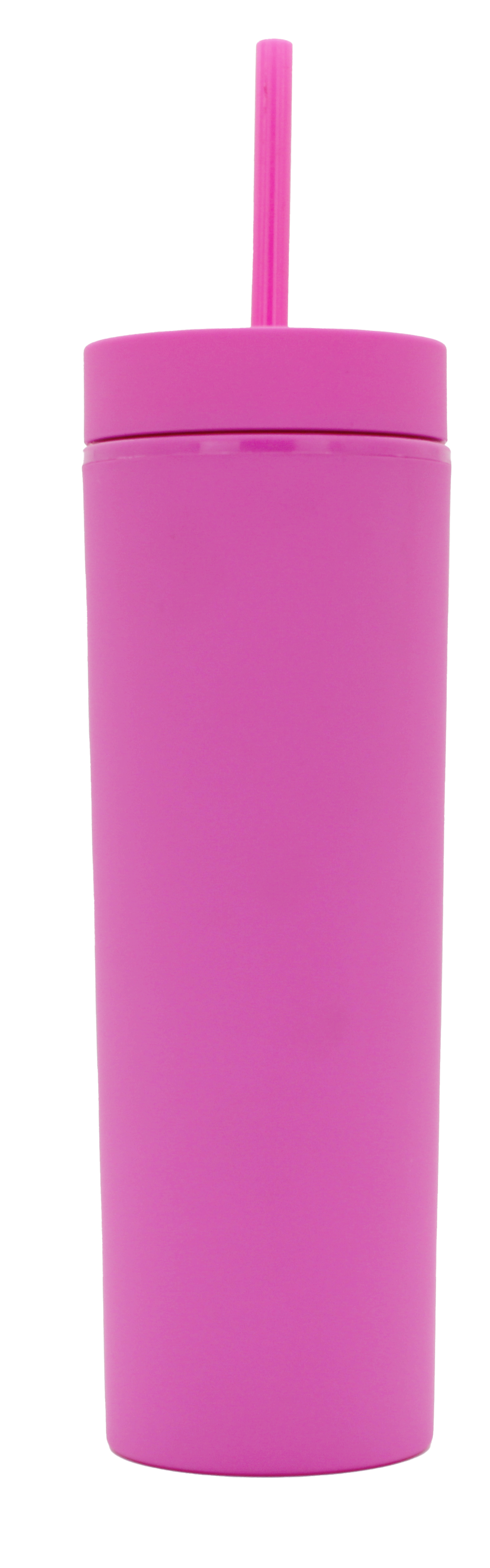 Vaso Acrílico Térmico 400ml Personalizable BPA Free, Reutilizable con Popote Colores Variados
